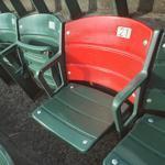 The seat where Ted Williams?s home run landed, 502 feet from home plate.